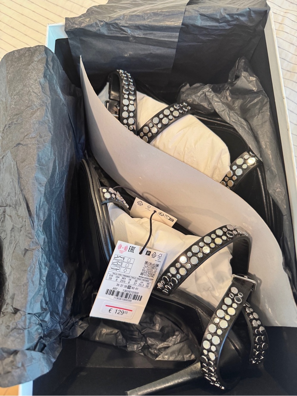 LUDOVIC DE SAINT SERNIN X ZARA Strappy Sandals - Picture 10 of 10